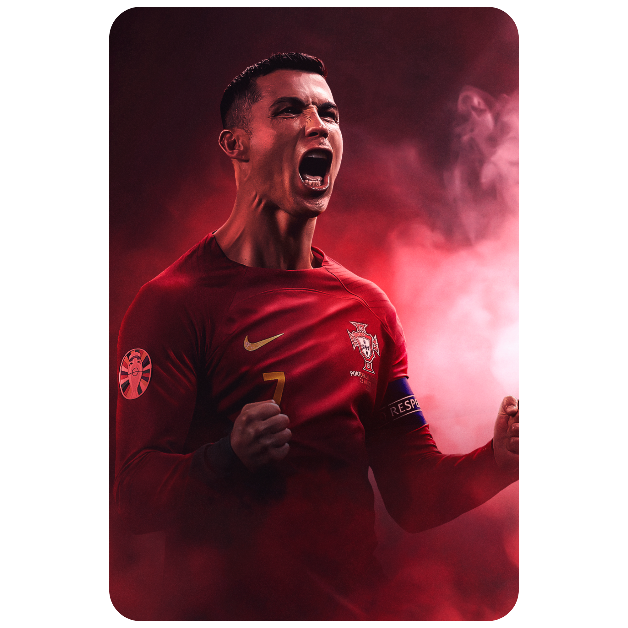 Textilní samolepka Cristiano Ronaldo 3